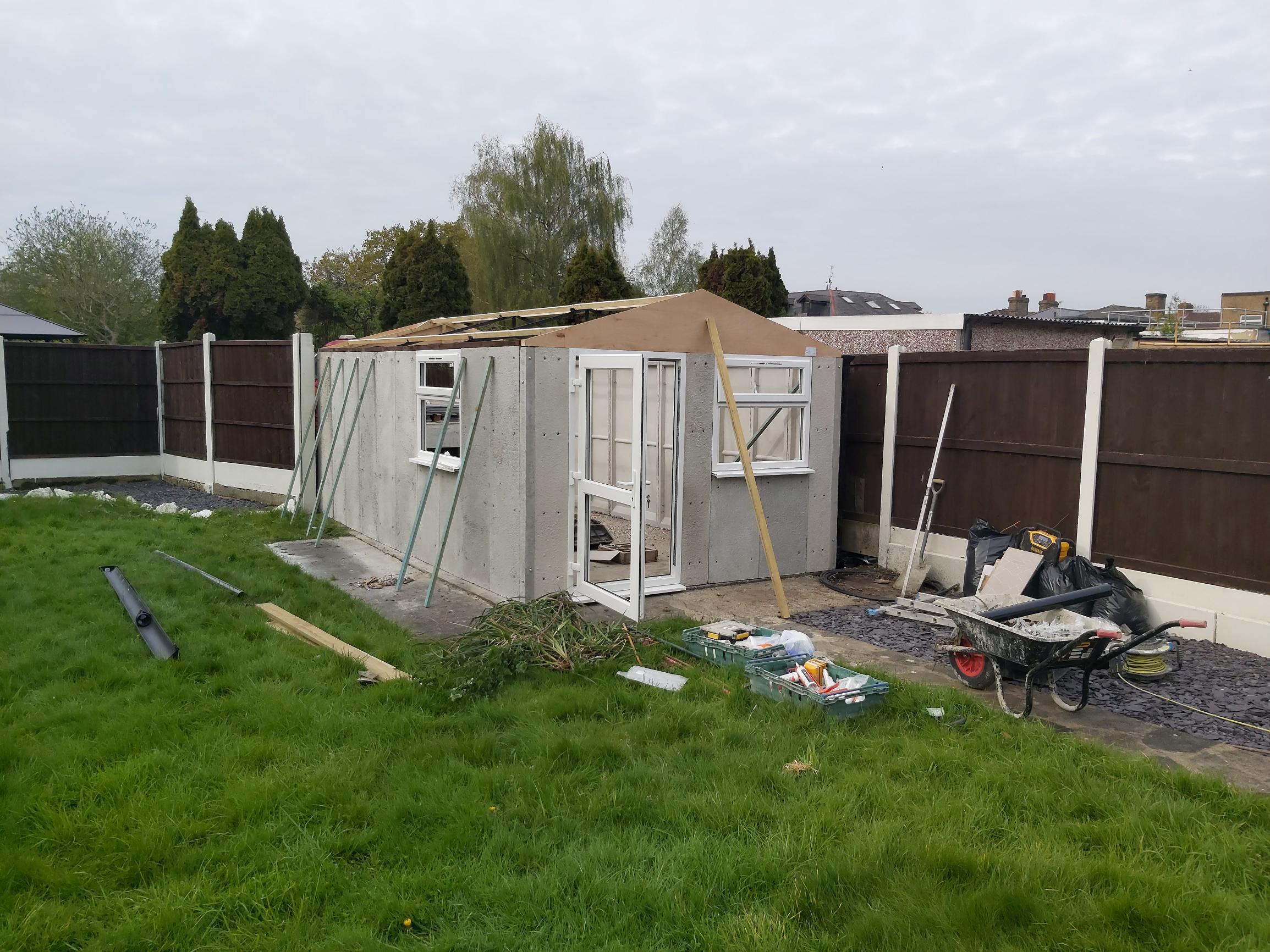 Replacing an Old Garage