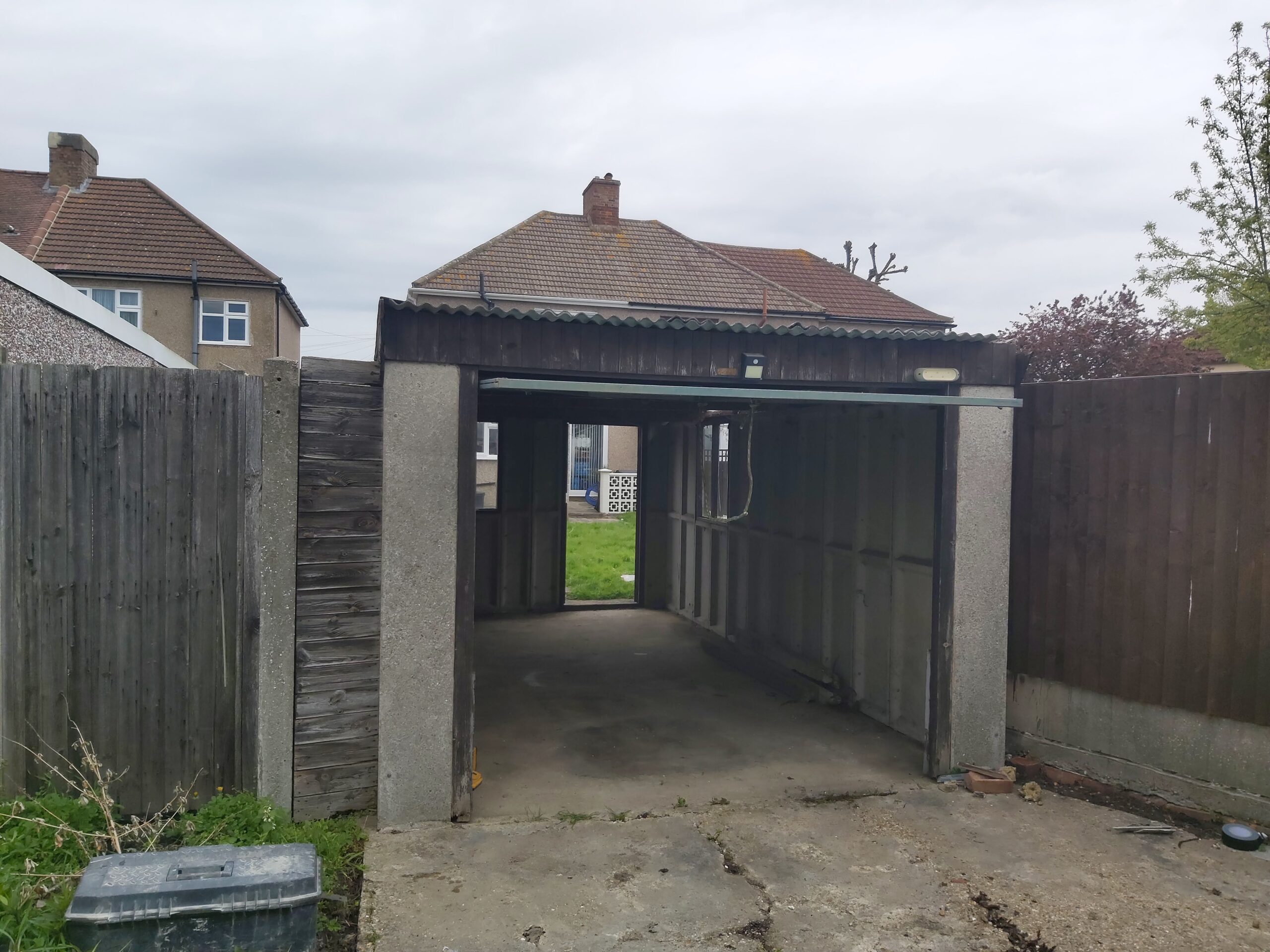 Replacing an Old Garage
