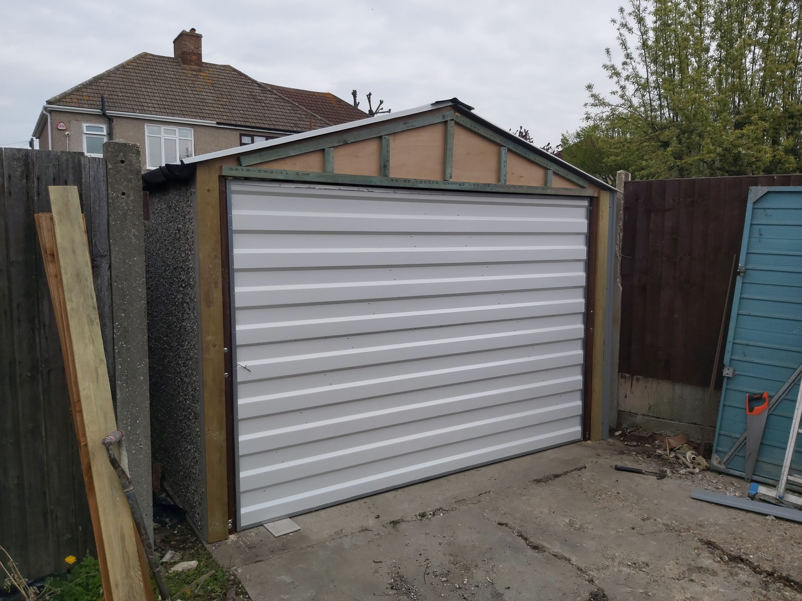 Replacing an Old Garage